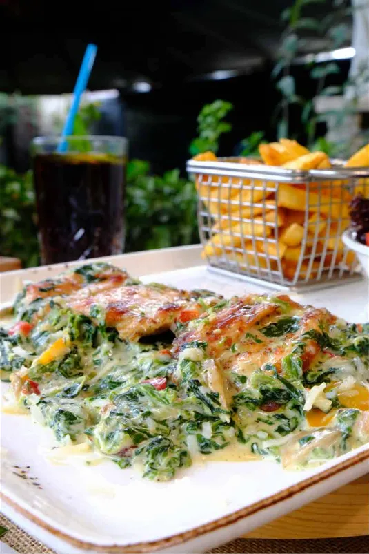 Ispanak Soslu Tavuk