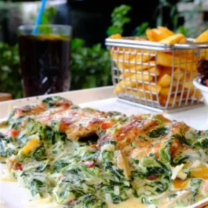 Ispanak Soslu Tavuk